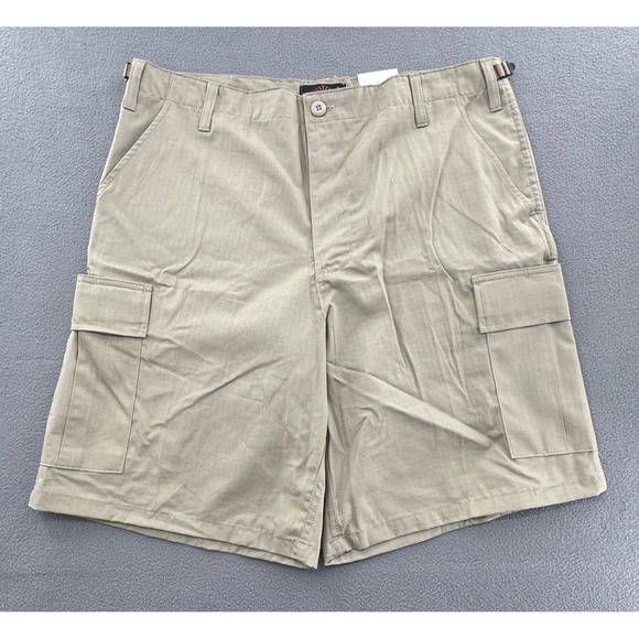 tru-spec Other - TRU-SPEC Cargo Shorts Men L Khaki Tan Ripstop Tactical Utility 6-Pocket Gorpcore